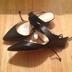 Nine West lace up pointed ballet shoes 👠 7.5